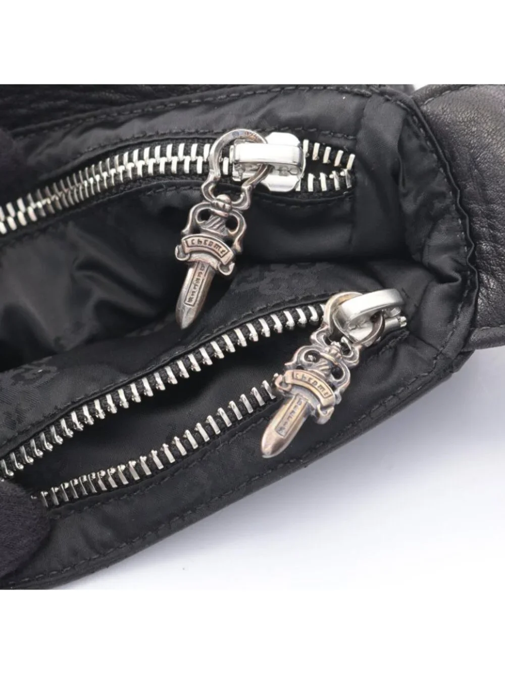 Chrome Hearts Shoulder Bag Hot Pot Leather
